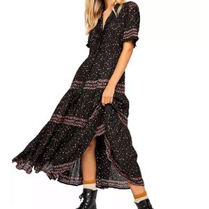 Never Worn- Free People Rare Feeling Maxi Dress